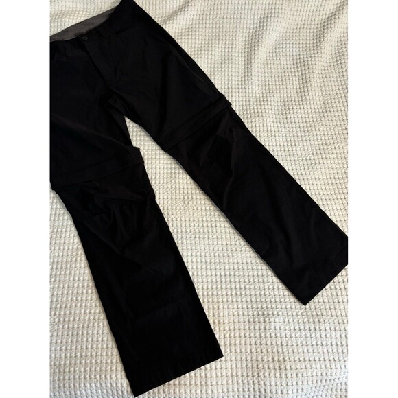 Men’s Eddie Bauer pants 34 x 32 black zip off to shorts - Picture 2 of 10
